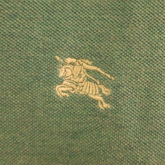 Light blue Burberry polo - Picture 5 of 6